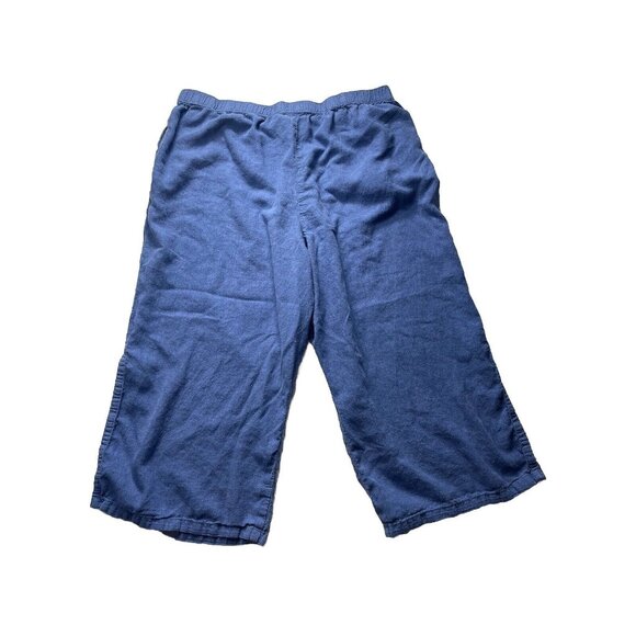 Patagonia Women's Garden Island Pants Blue Size XL Hemp Lyocell 56566 Breathable - Picture 2 of 11